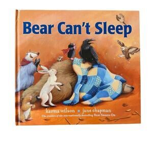 Bear Can't Sleep Book by Karma Wilson